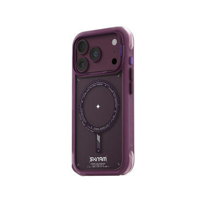 Apple iPhone 18 Pro Max Kılıf M-Safe Şarj Özellikli Airbag Tasarımlı Skinarma Avion Kapak - 15
