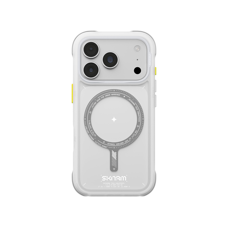 Apple iPhone 18 Pro Max Kılıf M-Safe Şarj Özellikli Airbag Tasarımlı Skinarma Avion Kapak - 2