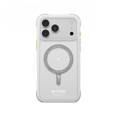 Apple iPhone 18 Pro Max Kılıf M-Safe Şarj Özellikli Airbag Tasarımlı Skinarma Avion Kapak - 19