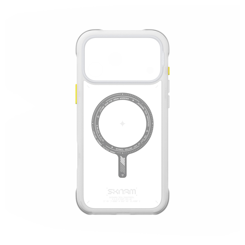 Apple iPhone 18 Pro Max Kılıf M-Safe Şarj Özellikli Airbag Tasarımlı Skinarma Avion Kapak - 20