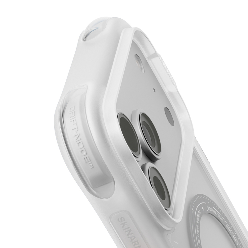 Apple iPhone 18 Pro Max Kılıf M-Safe Şarj Özellikli Airbag Tasarımlı Skinarma Avion Kapak - 24