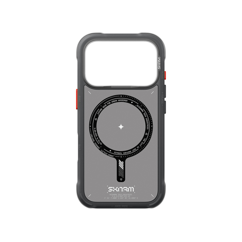Apple iPhone 18 Pro Max Kılıf M-Safe Şarj Özellikli Airbag Tasarımlı Skinarma Avion Kapak - 28