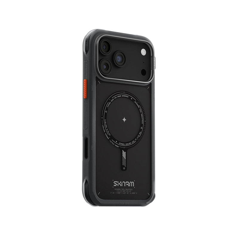 Apple iPhone 18 Pro Max Kılıf M-Safe Şarj Özellikli Airbag Tasarımlı Skinarma Avion Kapak - 29