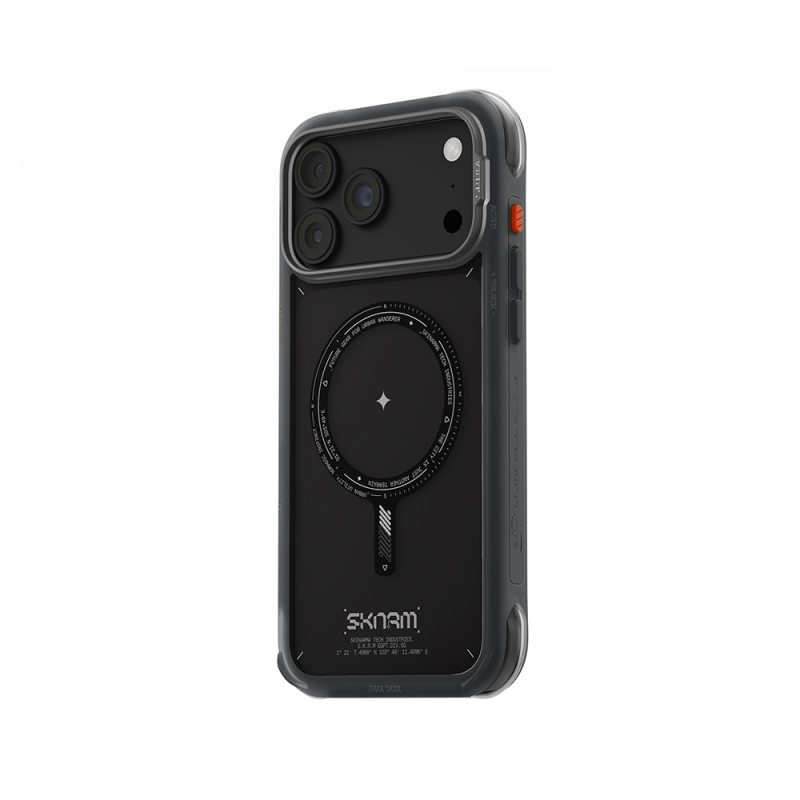 Apple iPhone 18 Pro Max Kılıf M-Safe Şarj Özellikli Airbag Tasarımlı Skinarma Avion Kapak - 30