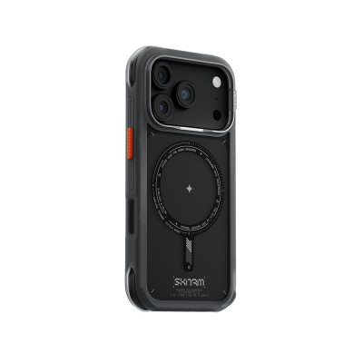 Apple iPhone 18 Pro Max Kılıf M-Safe Şarj Özellikli Airbag Tasarımlı Skinarma Avion Kapak - 38