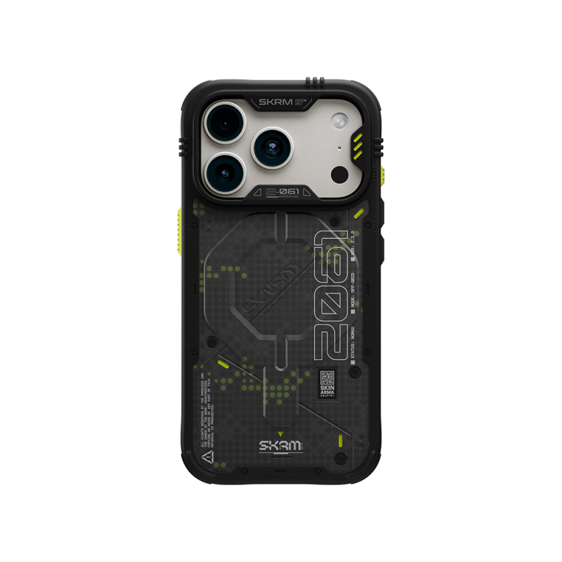 Apple iPhone 18 Pro Max Kılıf M-Safe Şarj Özellikli Airbag Tasarımlı Skinarma Vigor XE Kapak - 1