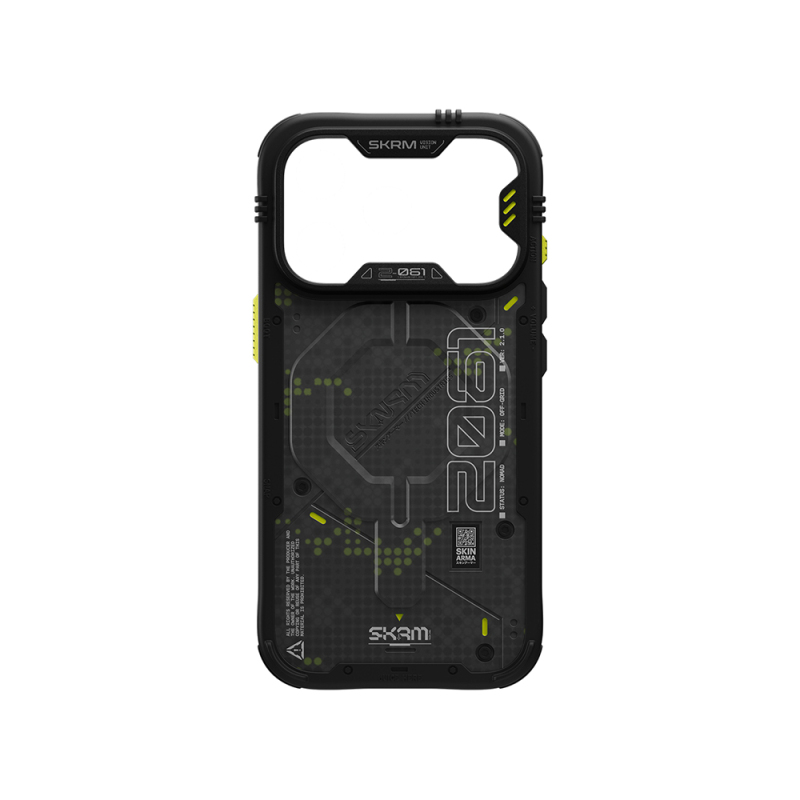 Apple iPhone 18 Pro Max Kılıf M-Safe Şarj Özellikli Airbag Tasarımlı Skinarma Vigor XE Kapak - 2