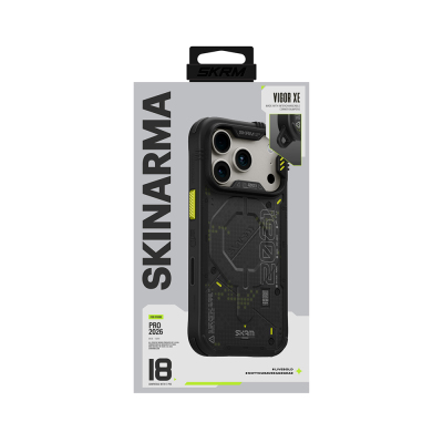 Apple iPhone 18 Pro Max Kılıf M-Safe Şarj Özellikli Airbag Tasarımlı Skinarma Vigor XE Kapak - 10