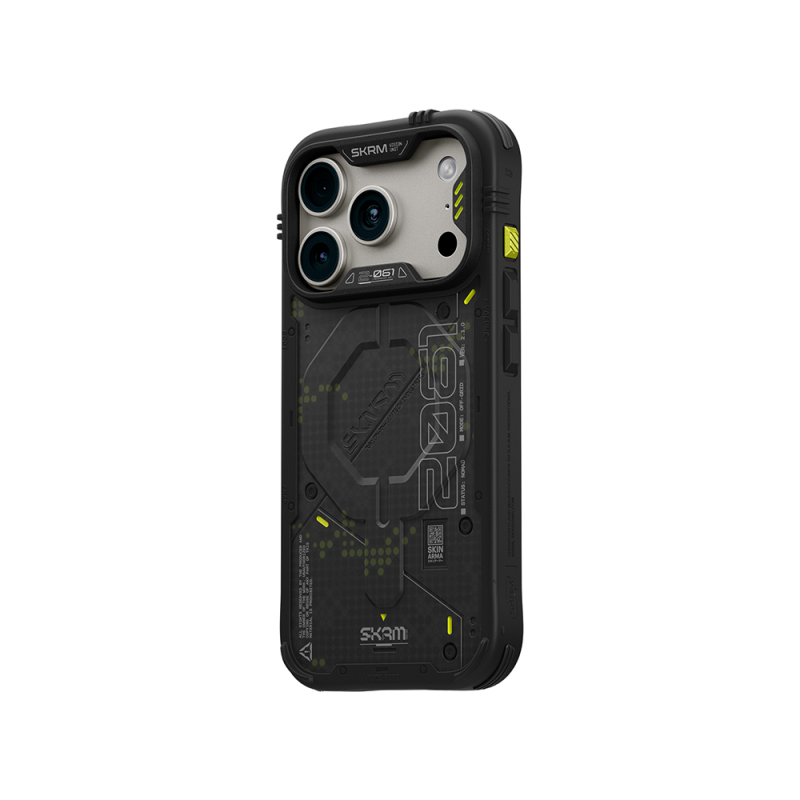 Apple iPhone 18 Pro Max Kılıf M-Safe Şarj Özellikli Airbag Tasarımlı Skinarma Vigor XE Kapak - 12