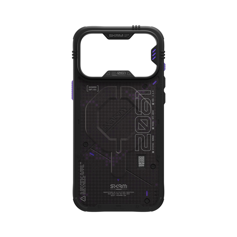 Apple iPhone 18 Pro Max Kılıf M-Safe Şarj Özellikli Airbag Tasarımlı Skinarma Vigor XE Kapak - 19