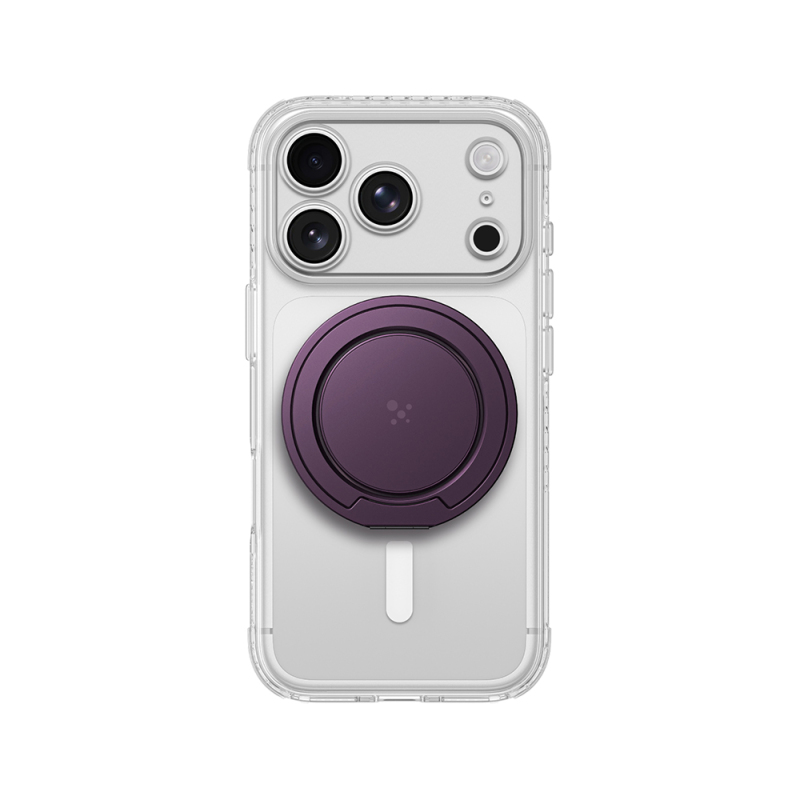 Apple iPhone 18 Pro Max Kılıf M-safe Şarj Özellikli Amazingthing Titan Pro Serisi Pop Ring Standlı Set - 1