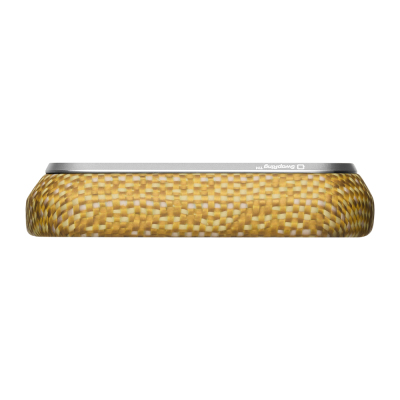 Apple iPhone 18 Pro Max Kılıf M-safe Şarj Özellikli Aramid Karbon Fiber Pitaka Wind Over Wheat Serisi Kapak - 9