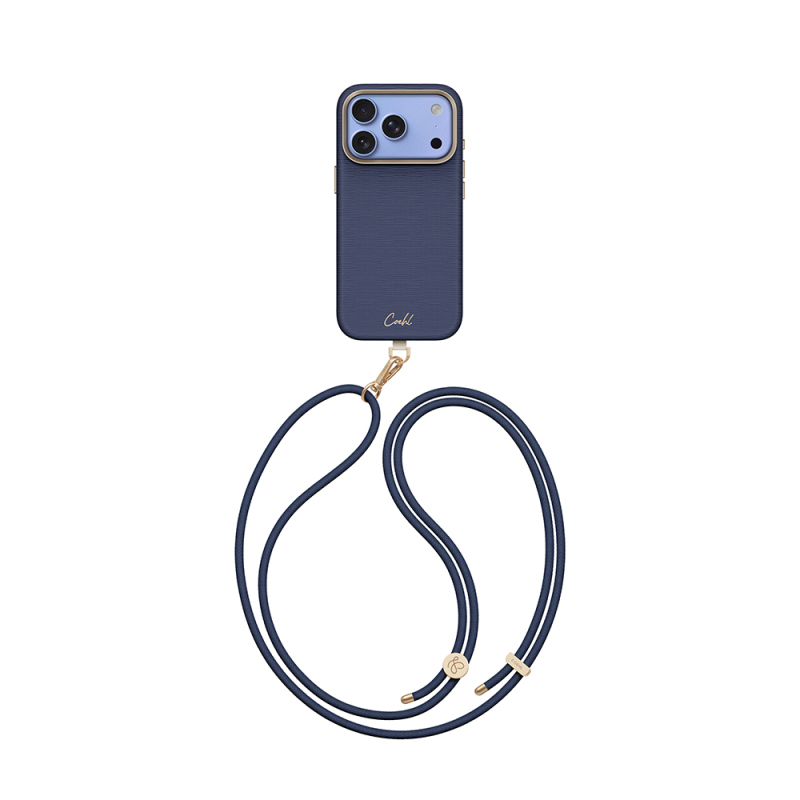 Apple iPhone 18 Pro Max Kılıf M-safe Şarj Özellikli Askı İpli Coehl Mirelle Kapak - 3