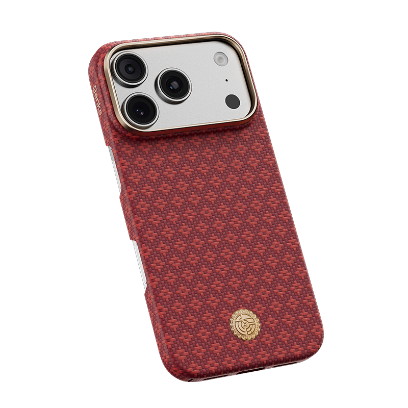 Apple iPhone 18 Pro Max Kılıf M-Safe Şarj Özellikli Benks ArmorAir ArmorGrid Serisi Yükseltilmiş Kamera Çerçevesi C1 Kevlar Karbon Kapak - 5
