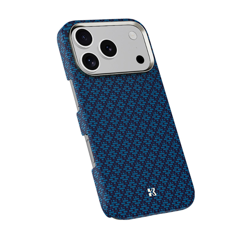 Apple iPhone 18 Pro Max Kılıf M-Safe Şarj Özellikli Benks ArmorAir ArmorGrid Serisi Yükseltilmiş Kamera Çerçevesi C1 Kevlar Karbon Kapak - 8