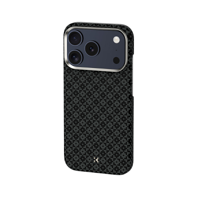 Apple iPhone 18 Pro Max Kılıf M-Safe Şarj Özellikli Benks ArmorAir ArmorGrid Serisi Yükseltilmiş Kamera Çerçevesi C1 Kevlar Karbon Kapak - 11