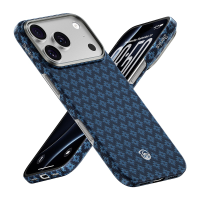Apple iPhone 18 Pro Max Kılıf M-Safe Şarj Özellikli Benks ArmorAir ArmorGrid Serisi Yükseltilmiş Kamera Çerçevesi C1 Kevlar Karbon Kapak - 1