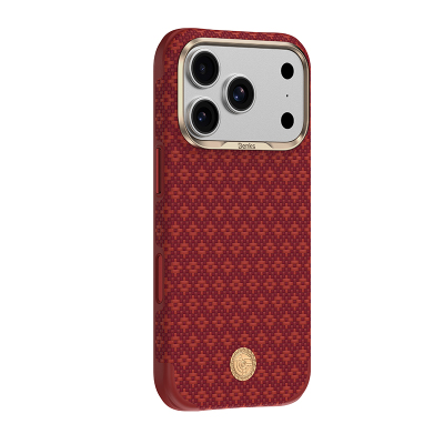 Apple iPhone 18 Pro Max Kılıf M-Safe Şarj Özellikli Benks ArmorPro ArmorEdge X9 Serisi Kevlar Karbon Kapak - 1