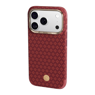 Apple iPhone 18 Pro Max Kılıf M-Safe Şarj Özellikli Benks ArmorPro ArmorEdge X9 Serisi Kevlar Karbon Kapak - 3