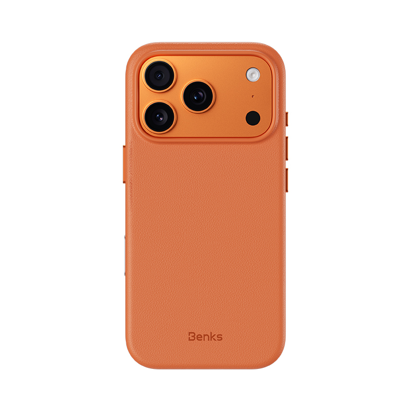 Apple iPhone 18 Pro Max Kılıf M-safe Şarj Özellikli Çizilmeye Dayanıklı Benks VitaPro Serisi PU Deri Kapak - 4