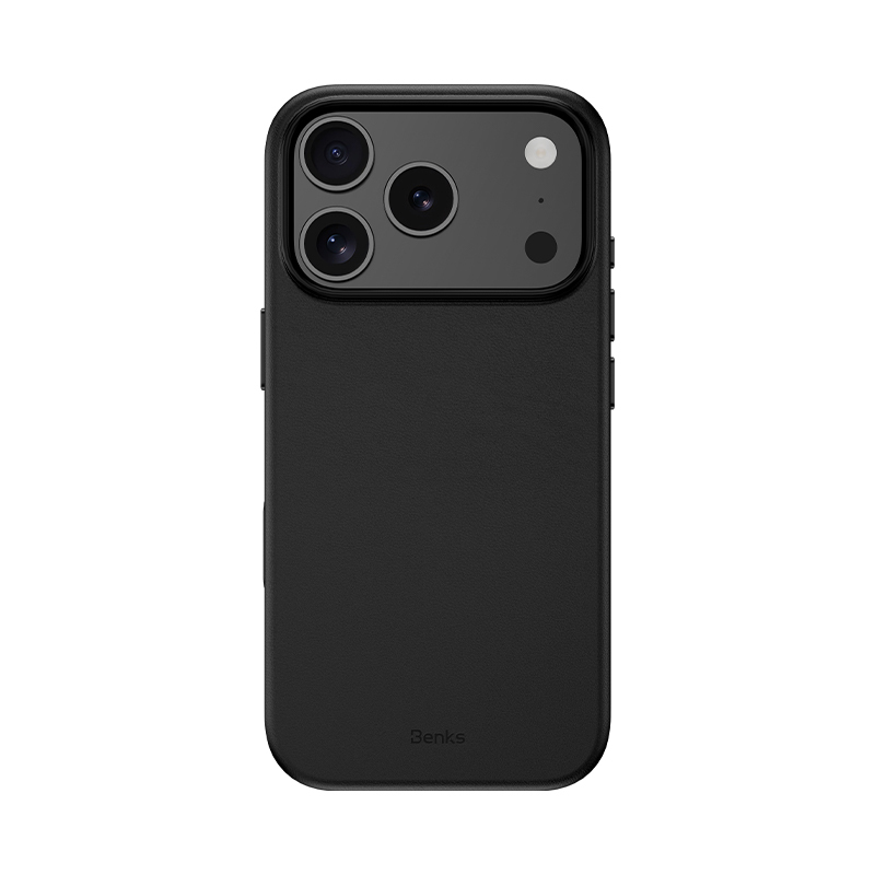 Apple iPhone 18 Pro Max Kılıf M-safe Şarj Özellikli Çizilmeye Dayanıklı Benks VitaPro Serisi PU Deri Kapak - 2