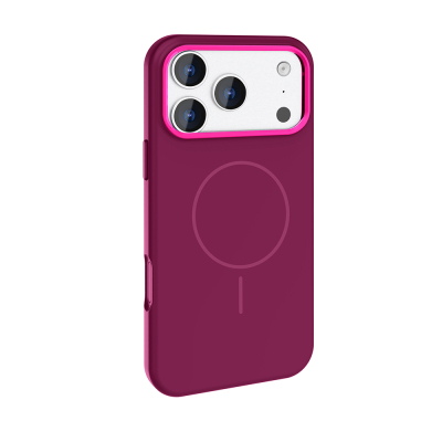 Apple iPhone 18 Pro Max Kılıf M-Safe Şarj Özellikli Metal Kamera Çerçeveli Zore Edi Silikon Kapak - 15