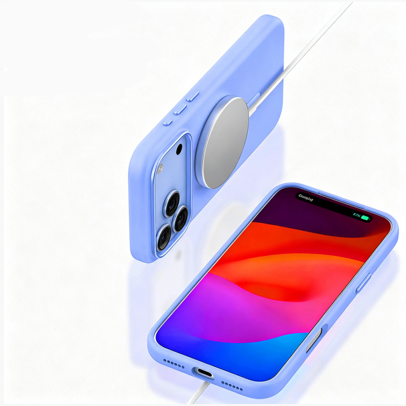 Apple iPhone 18 Pro Max Kılıf M-safe Şarj Özellikli Mutural Pure Serisi Kapak - 16