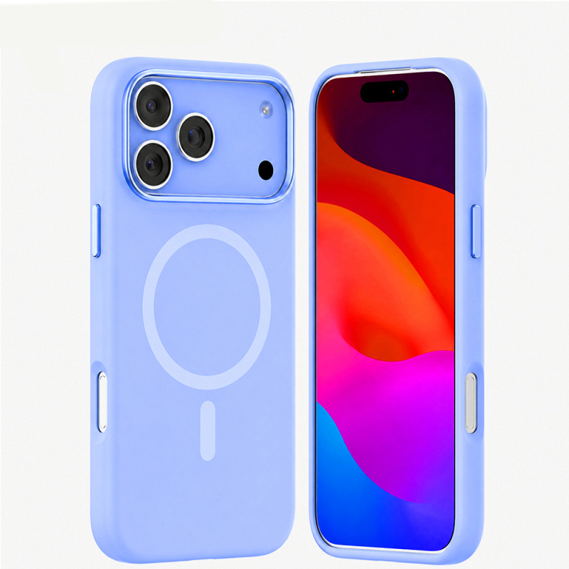 Apple iPhone 18 Pro Max Kılıf M-safe Şarj Özellikli Mutural Pure Serisi Kapak - 4