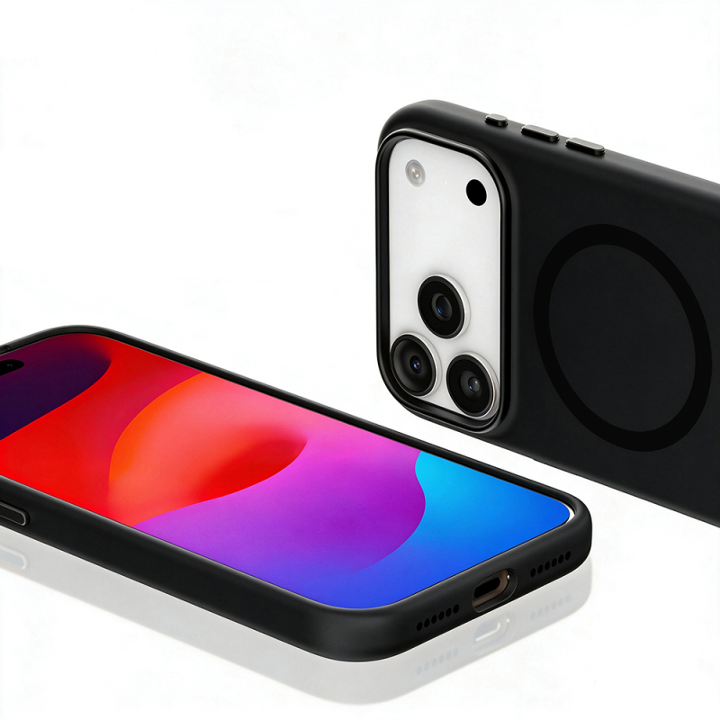 Apple iPhone 18 Pro Max Kılıf M-safe Şarj Özellikli Mutural Pure Serisi Kapak - 18