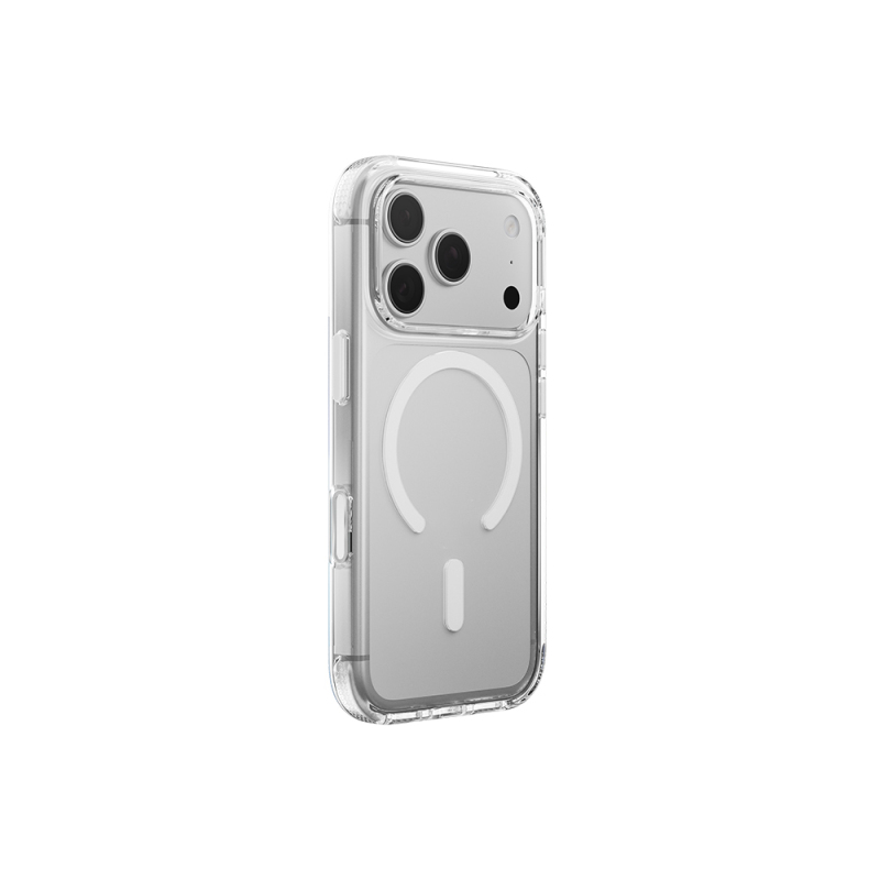 Apple iPhone 18 Pro Max Kılıf M-safe Şarj Özellikli Native Union Airbag Tasarımlı RE Clear Serisi Kapak - 2