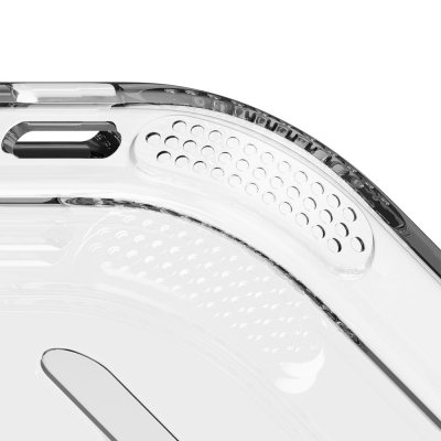 Apple iPhone 18 Pro Max Kılıf M-safe Şarj Özellikli Native Union Airbag Tasarımlı RE Clear Serisi Kapak - 3