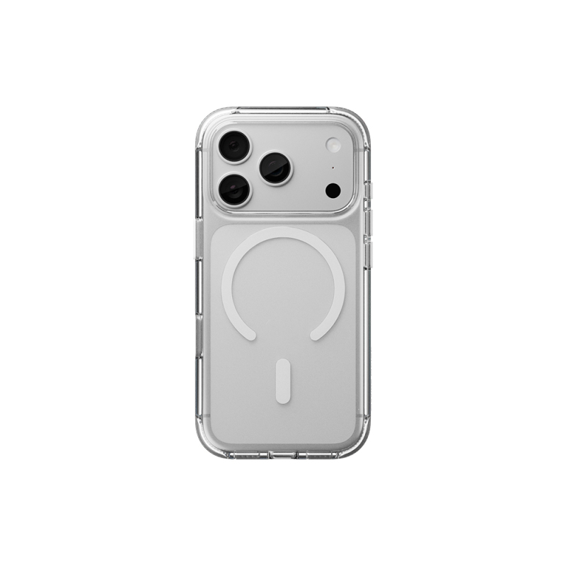 Apple iPhone 18 Pro Max Kılıf M-safe Şarj Özellikli Native Union Airbag Tasarımlı RE Clear Serisi Kapak - 1