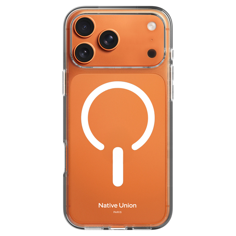 Apple iPhone 18 Pro Max Kılıf M-safe Şarj Özellikli Native Union RE Clear Serisi Kapak - 2