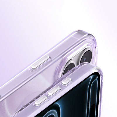 Apple iPhone 18 Pro Max Kılıf M-Safe Şarj Özellikli Orjinal Swarovski Taşlı Zore Paris Rovix Sert PC Kapak - 8