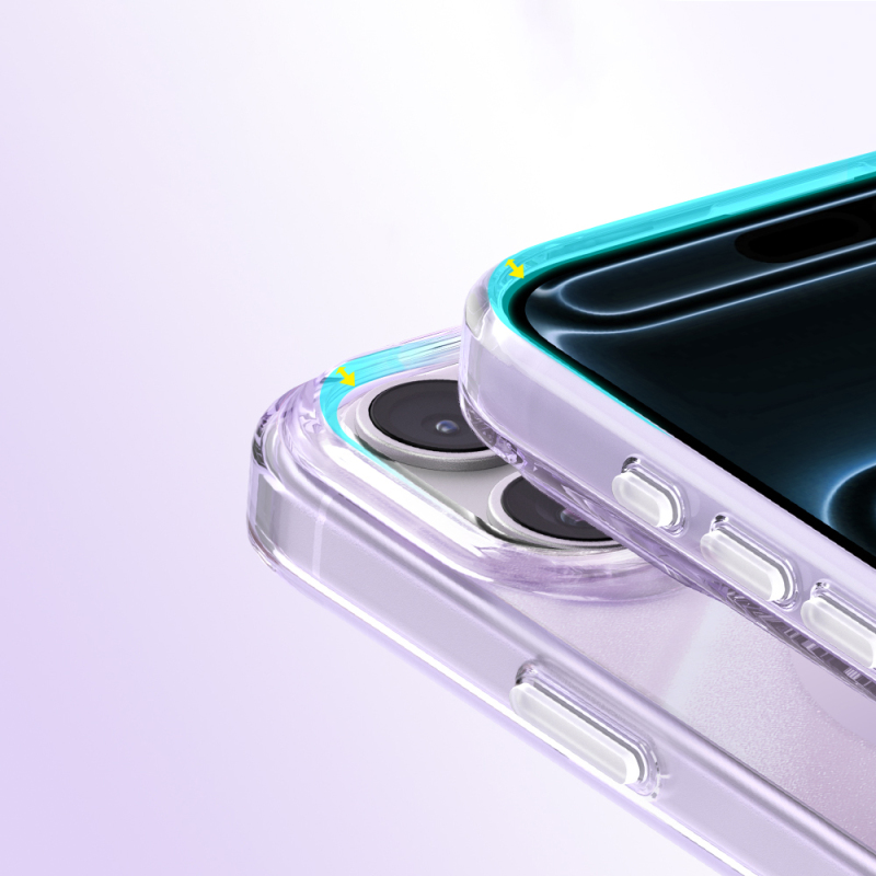 Apple iPhone 18 Pro Max Kılıf M-Safe Şarj Özellikli Orjinal Swarovski Taşlı Zore Paris Rovix Sert PC Kapak - 11