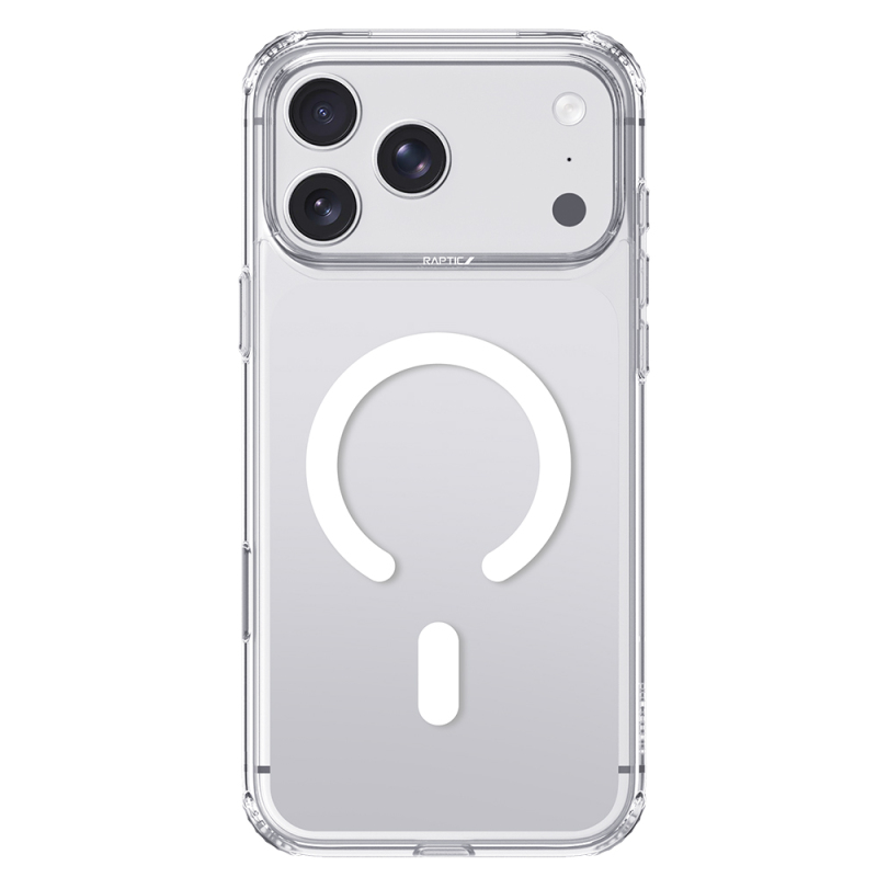 Apple iPhone 18 Pro Max Kılıf M-Safe Şarj Özellikli Raptic Air Clear Serisi Airbagli Kapak - 1