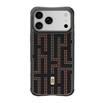 Apple iPhone 18 Pro Max Kılıf M-safe Şarj Özellikli Raptic Aramid Dual Grid Serisi Karbon Kapak - 3