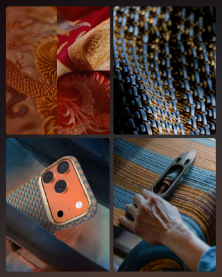 Apple iPhone 18 Pro Max Kılıf M-safe Şarj Özellikli Raptic Aramid Skin Origin Serisi Karbon Kapak - 2