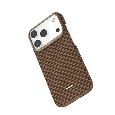 Apple iPhone 18 Pro Max Kılıf M-safe Şarj Özellikli Raptic Aramid Skin Origin Serisi Karbon Kapak - 4