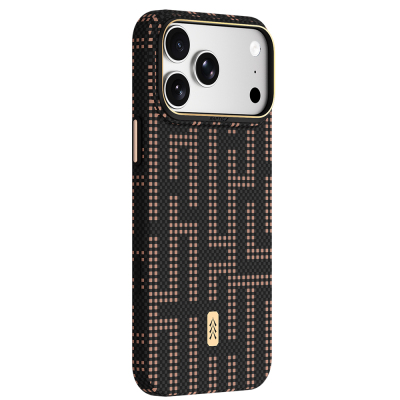 Apple iPhone 18 Pro Max Kılıf M-safe Şarj Özellikli Raptic Aramid Skin Serisi Karbon Kapak - 4