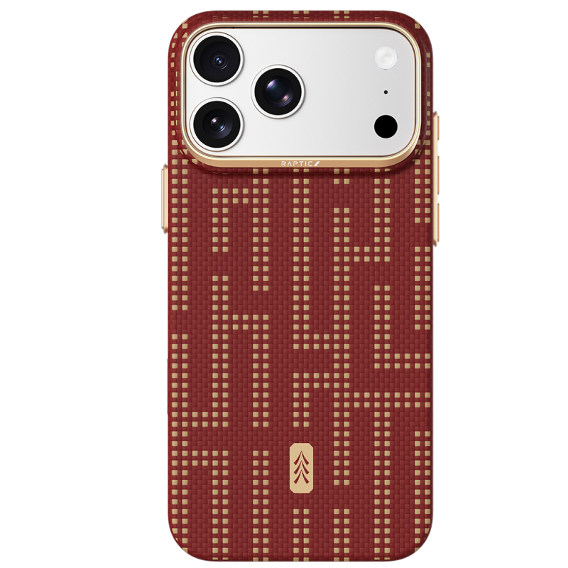 Apple iPhone 18 Pro Max Kılıf M-safe Şarj Özellikli Raptic Aramid Skin Serisi Karbon Kapak - 2