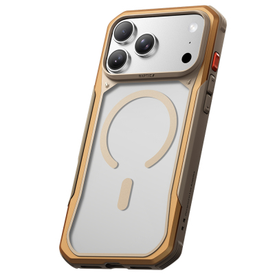 Apple iPhone 18 Pro Max Kılıf M-Safe Şarj Özellikli Raptic Shield Evo Serisi Airbagli Kapak - 4