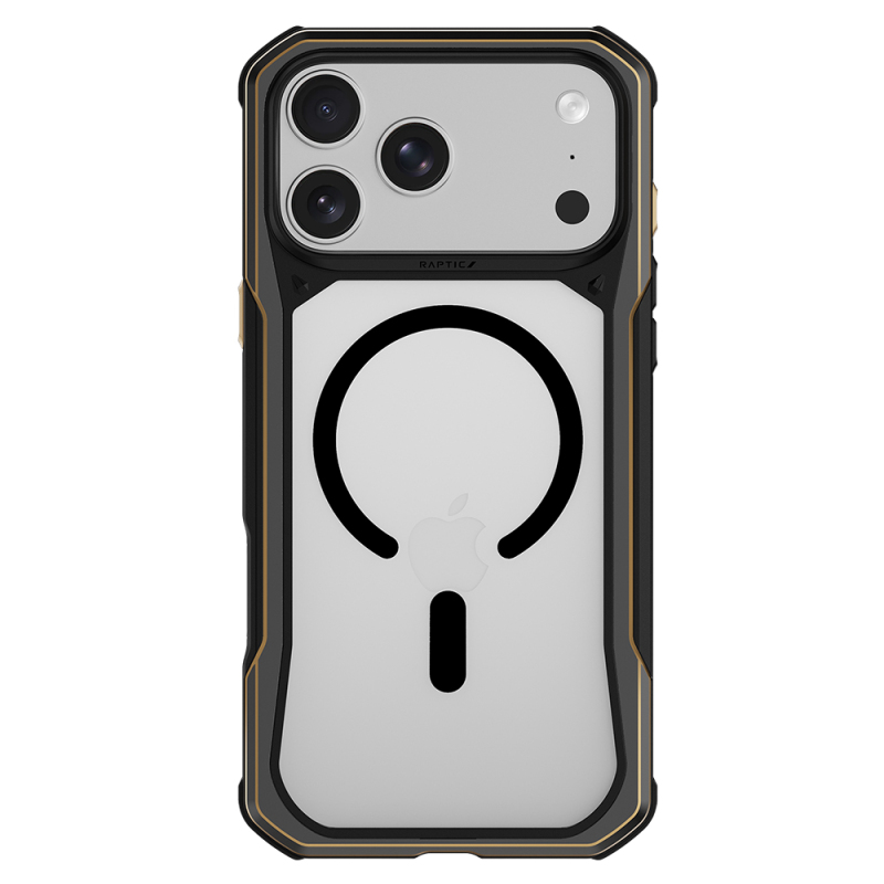 Apple iPhone 18 Pro Max Kılıf M-Safe Şarj Özellikli Raptic Shield Evo Serisi Airbagli Kapak - 3