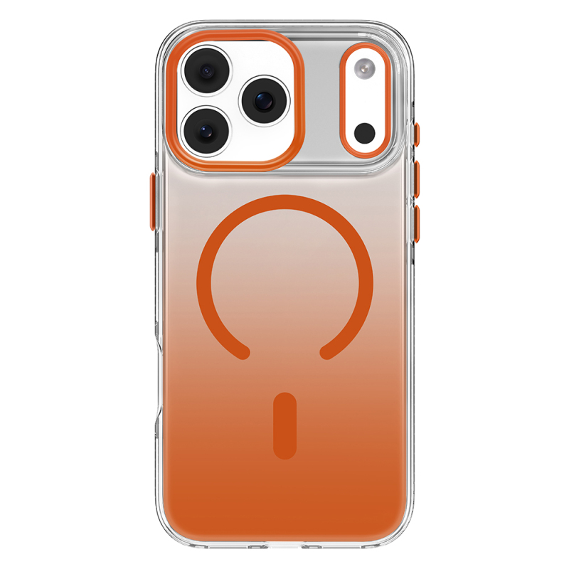 Apple iPhone 18 Pro Max Kılıf M-safe Şarj Özellikli Sararmaya Karşı Dayanıklı Mutural Icesense Serisi Kapak - 1