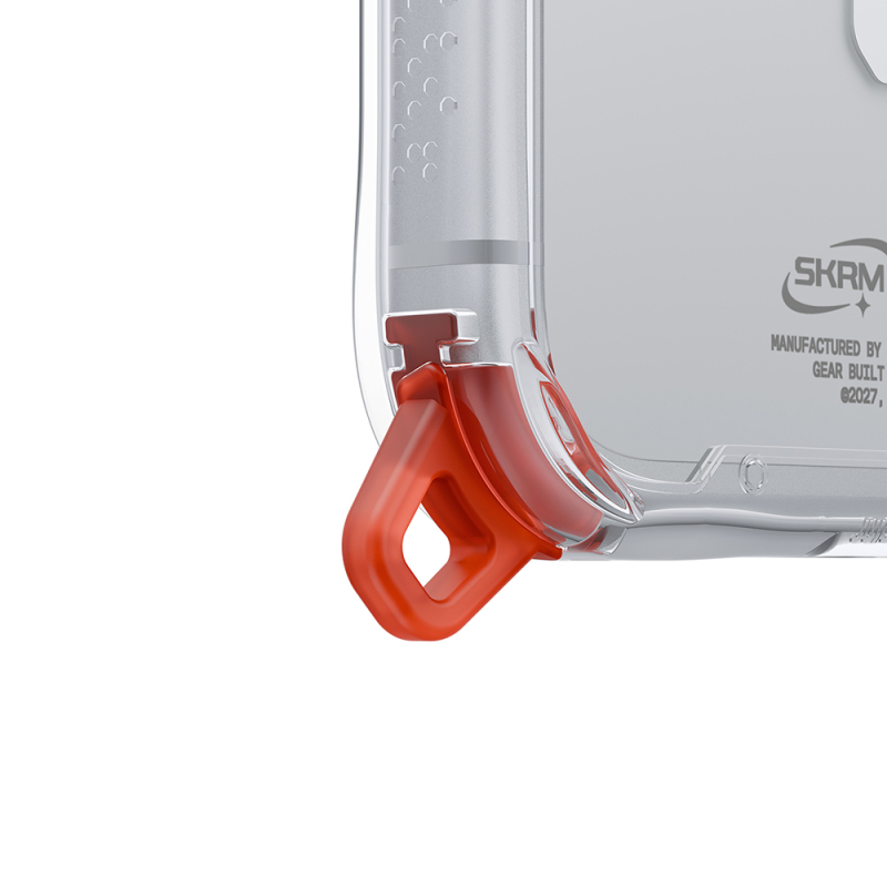Apple iPhone 18 Pro Max Kılıf M-safe Şarj Özellikli Şeffaf Airbag Tasarımlı Skinarma Saido Mag-Charge Kapak - 23