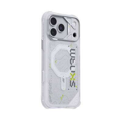 Apple iPhone 18 Pro Max Kılıf M-safe Şarj Özellikli Skinarma Sonar Kapak - 12