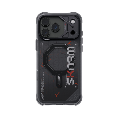 Apple iPhone 18 Pro Max Kılıf M-safe Şarj Özellikli Skinarma Sonar Kapak - 19