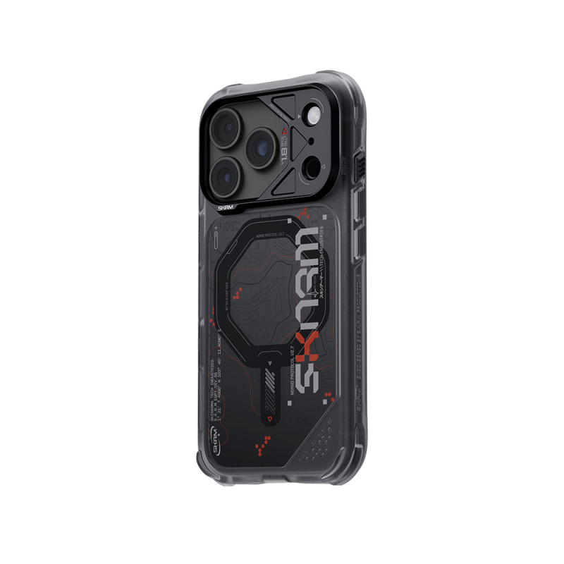 Apple iPhone 18 Pro Max Kılıf M-safe Şarj Özellikli Skinarma Sonar Kapak - 26