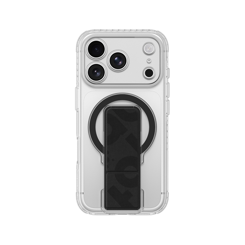 Apple iPhone 18 Pro Max Kılıf M-safe Şarj Özellikli Standlı Amazingthing Titan Pro Grip Stand Serisi Kapak - 1