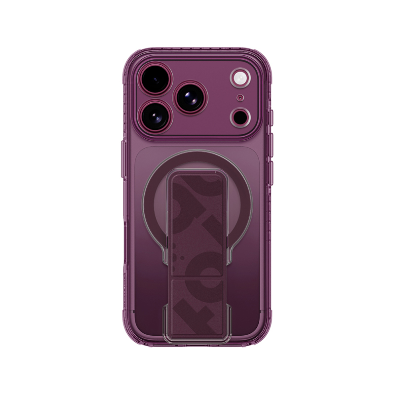 Apple iPhone 18 Pro Max Kılıf M-safe Şarj Özellikli Standlı Amazingthing Titan Pro Grip Stand Serisi Kapak - 2